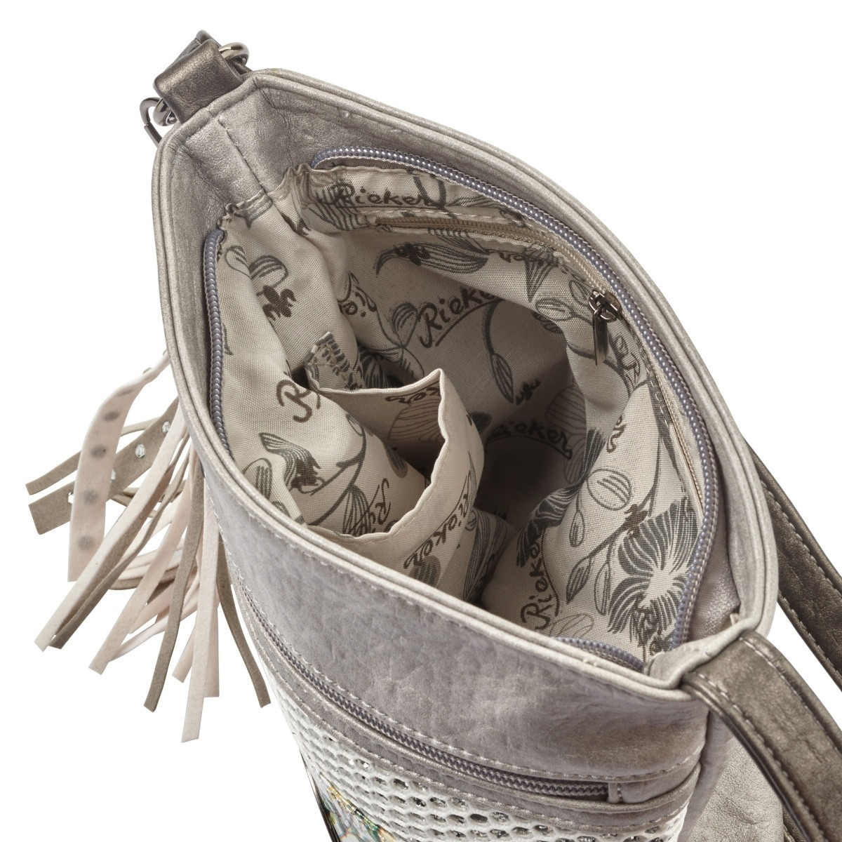 detail Dámská kabelka RIEKER RIE-2019436-S0 šedá