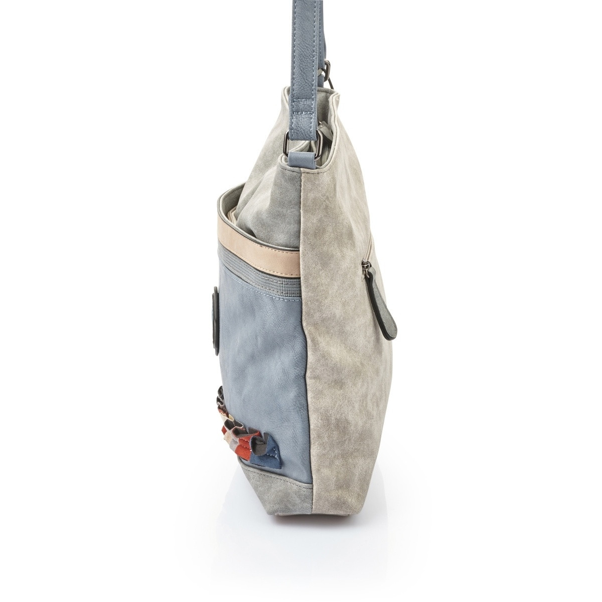 detail Dámská kabelka RIEKER RIE-2019459-S0 šedá