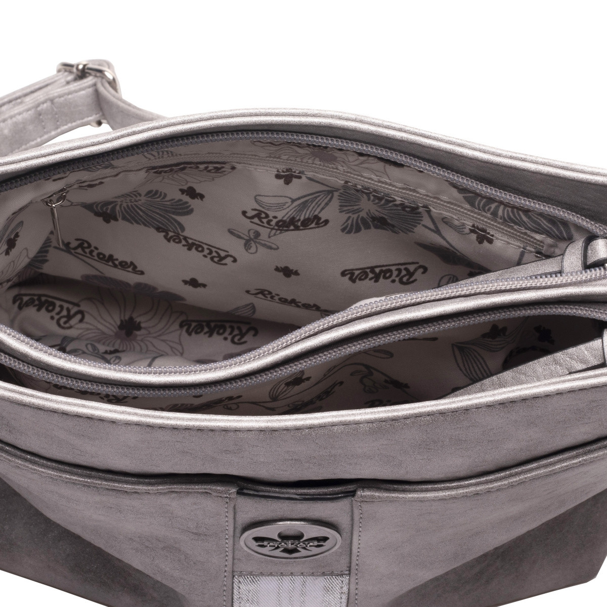 detail Dámská kabelka RIEKER RIE-2019465-S0 šedá