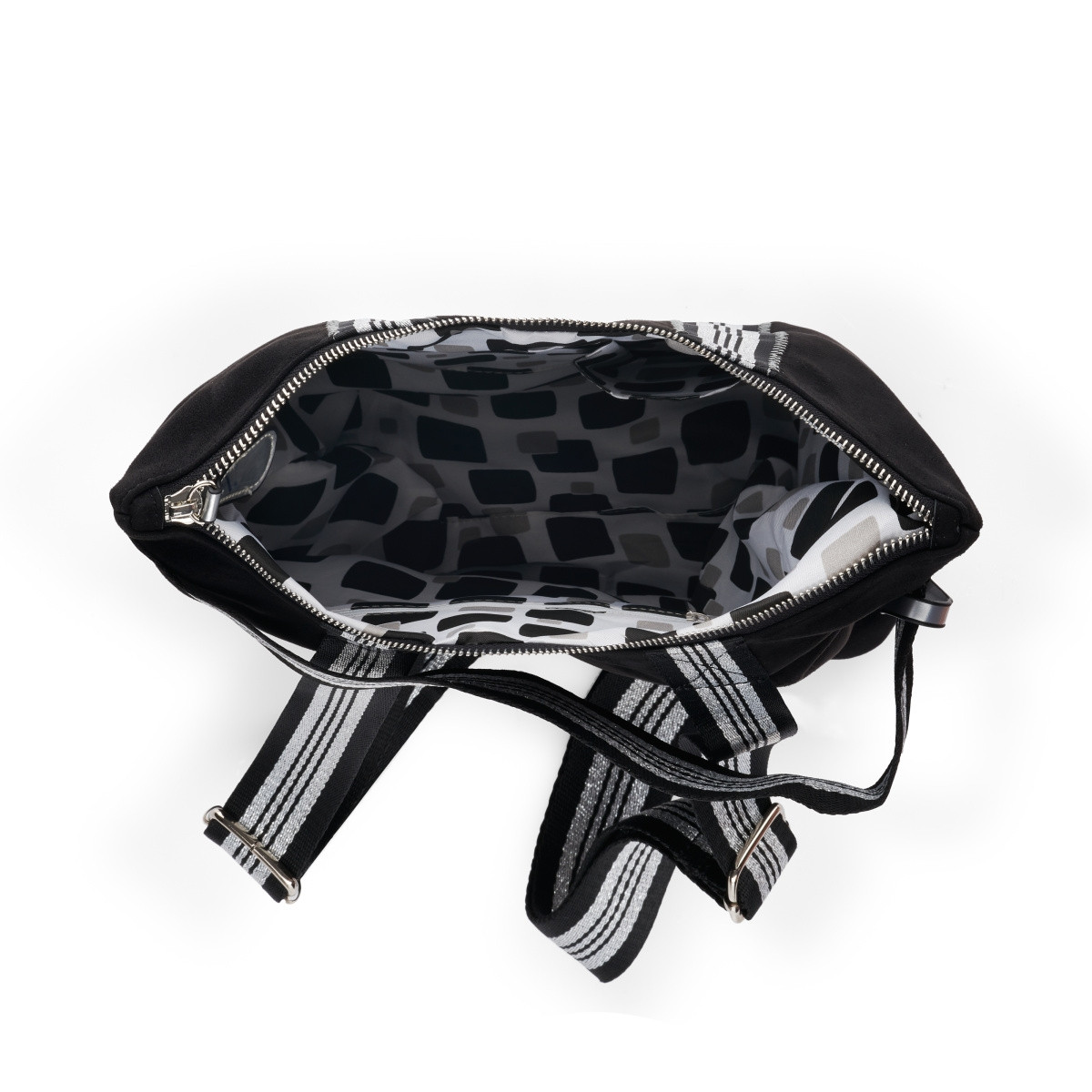 detail Dámský batoh REMONTE Q0512-01 SCHWARZ KOMBI S0