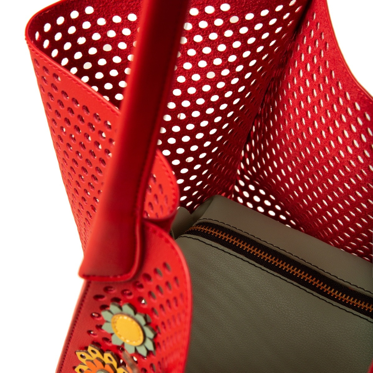 detail Dámská kabelka DESIGUAL DES-2019781-S0 červená