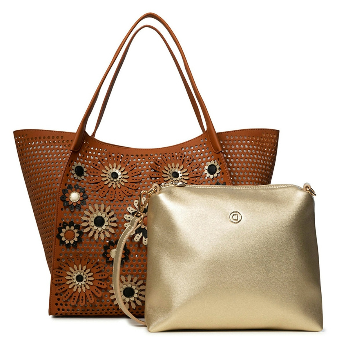 detail Dámská kabelka DESIGUAL DES-2019782-S0 hnědá