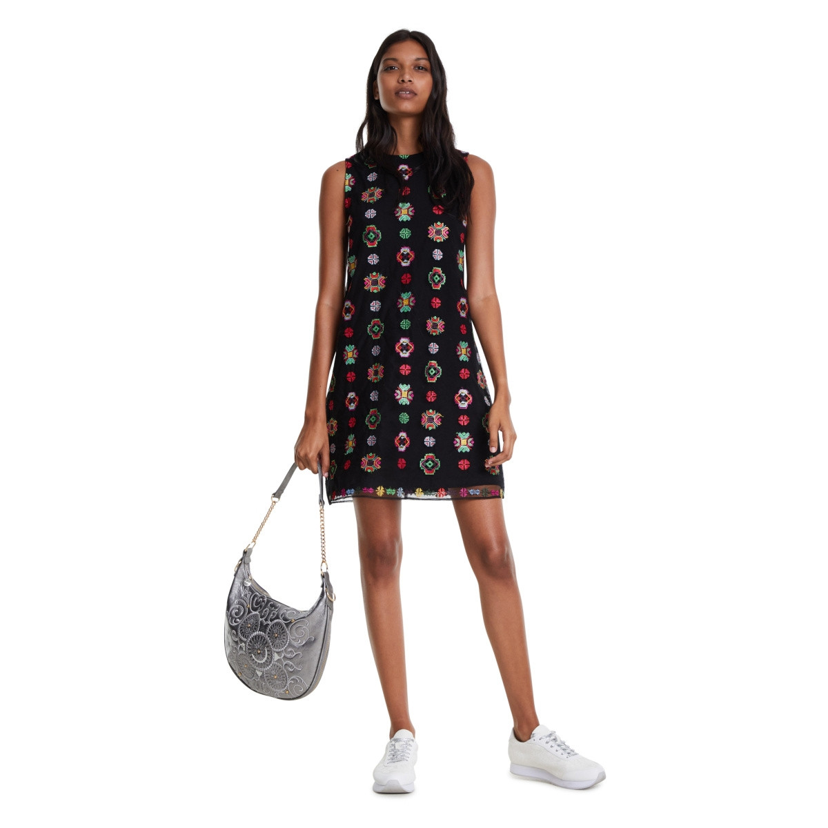 detail Dámská kabelka DESIGUAL DES-2019784-S0 stříbrná