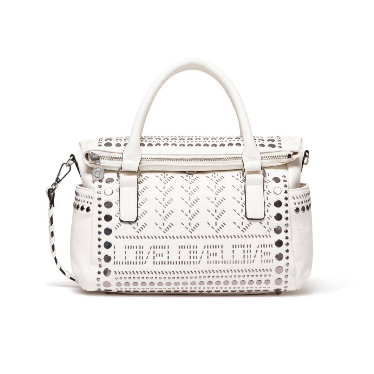 detail Dámská kabelka DESIGUAL 20SAXPB5/1000 WHITE S0