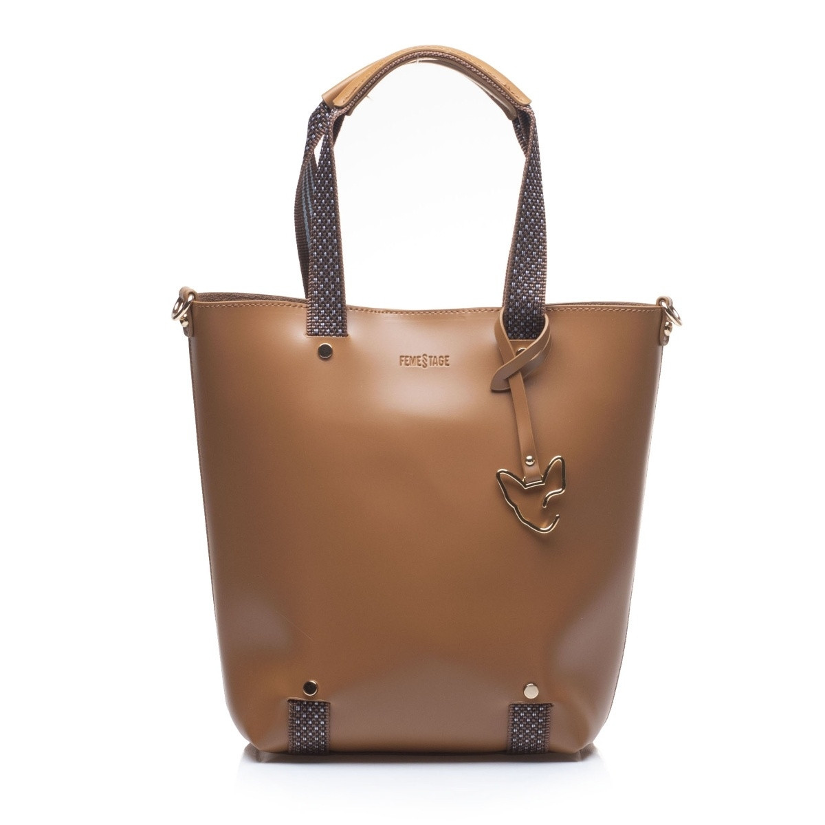 detail Dámská kabelka FEMESTAGE FEM-2019867-S0 hnědá