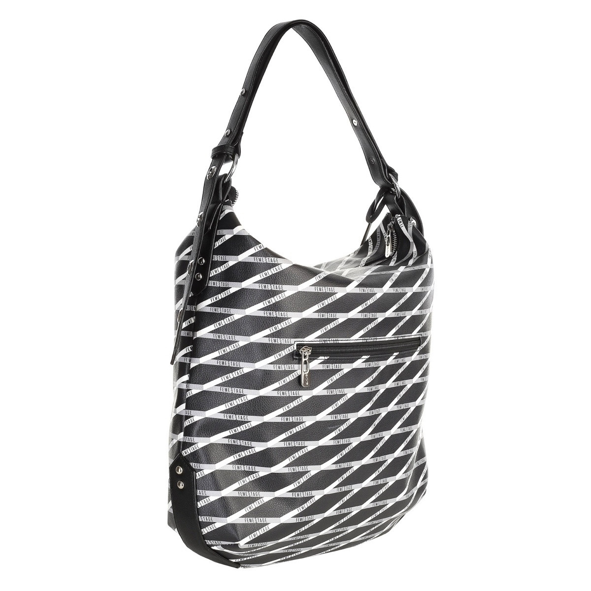 detail Dámská kabelka FEMESTAGE 64759-99X BLACK S0