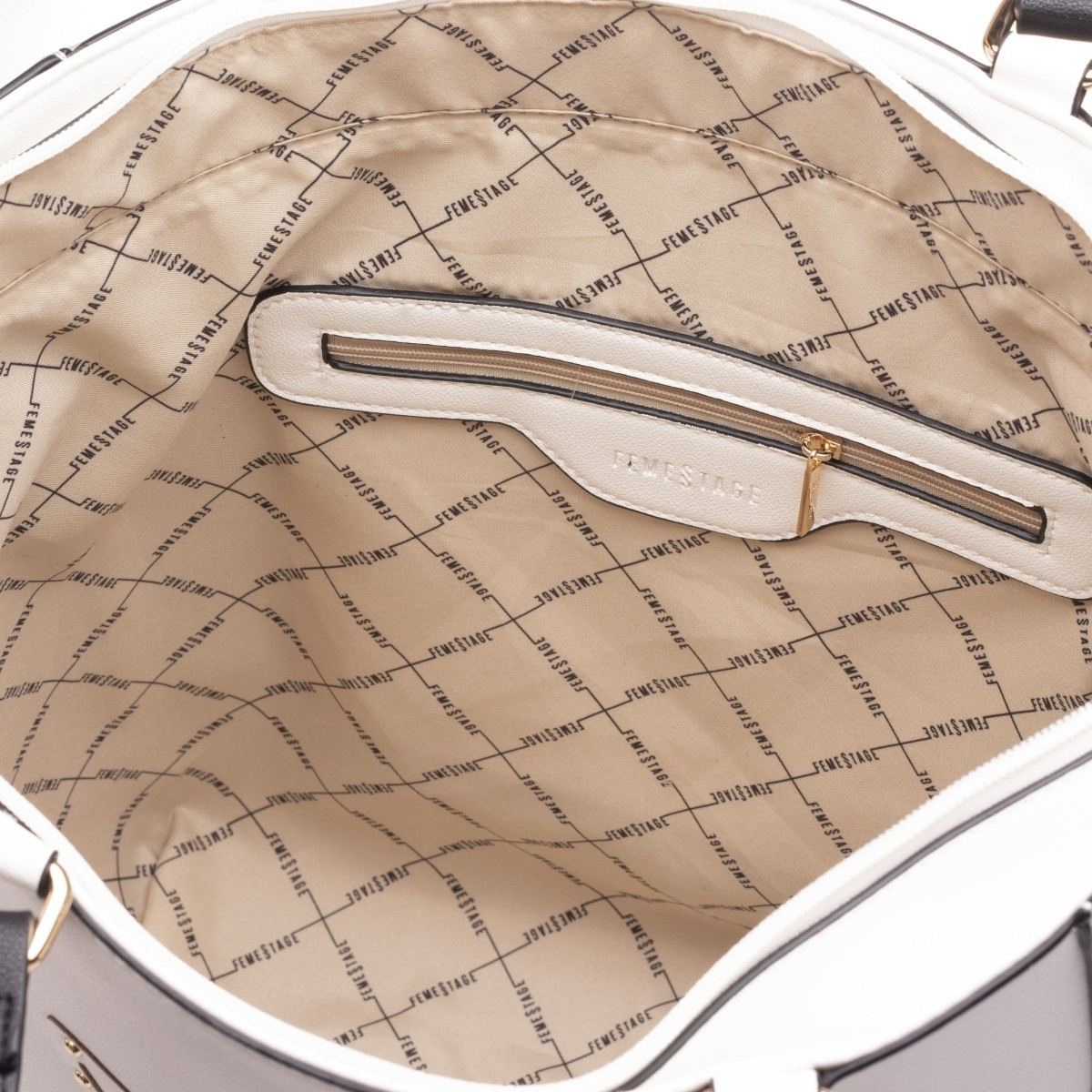 detail Dámská kabelka FEMESTAGE FEM-2019904-S0 bílá