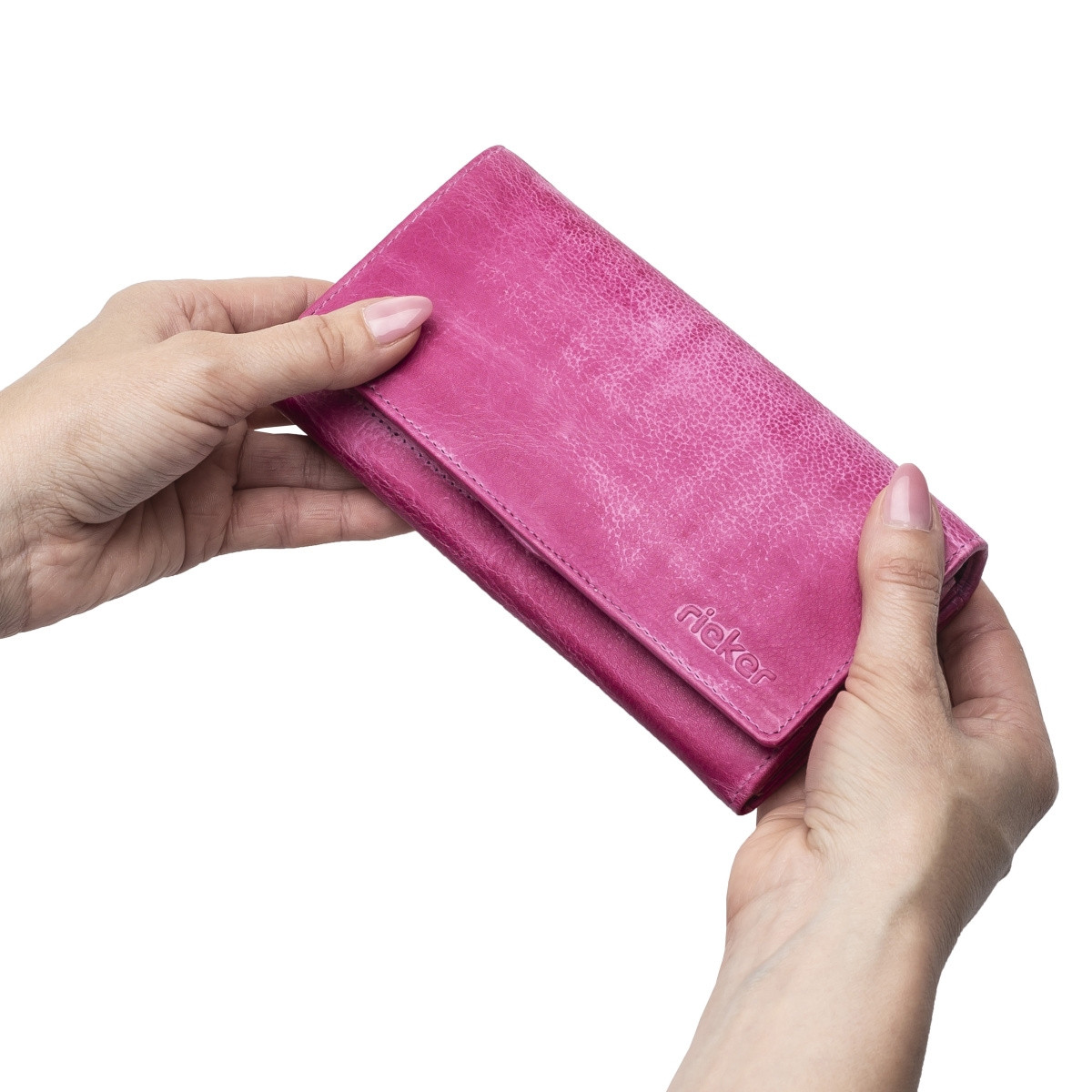 detail Dámska peňaženka RIEKER W104 růžová W1