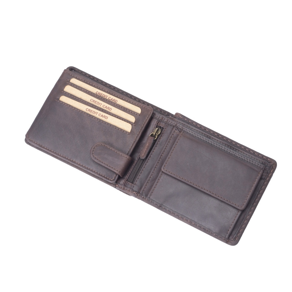 detail Pánská peněženka RIEKER 1001 hnědá W5