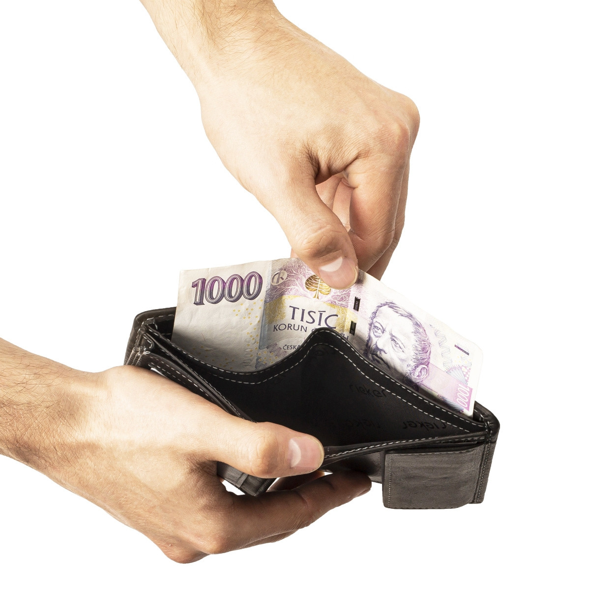 detail Pánská peněženka RIEKER 2001 černá W5