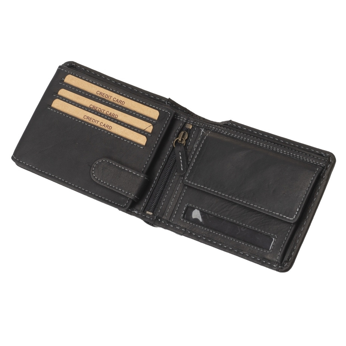 detail Pánská peněženka RIEKER 1002 černá W5