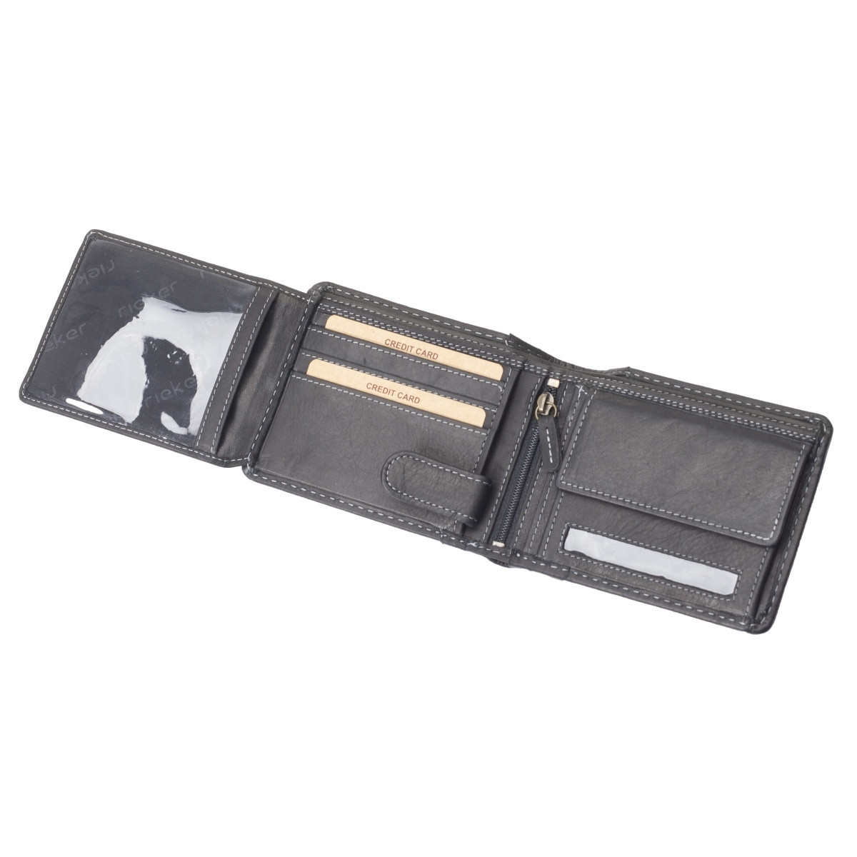 detail Pánská peněženka RIEKER 1002 černá W5