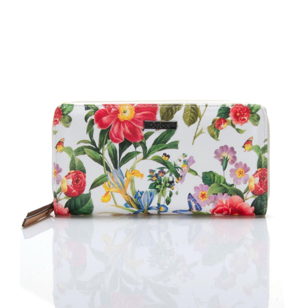 detail Dámská peněženka GABOR 8150-12 WHITE GRANADA BLOOM Wallet F/S 9