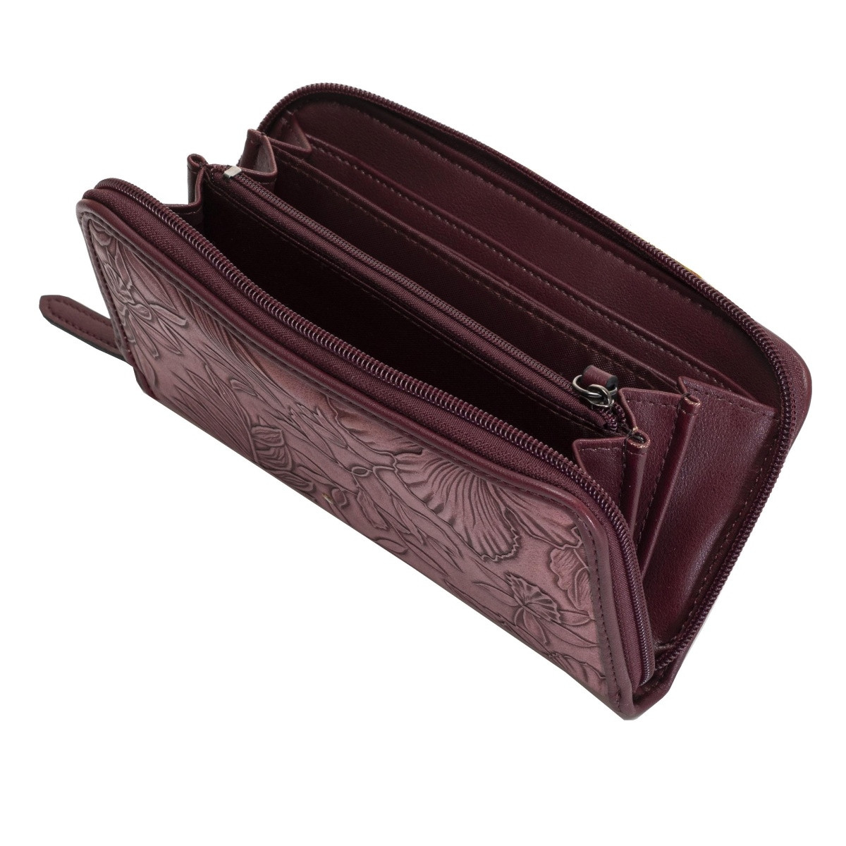 detail Dámská peněženka GABOR 8330-48 WINE GRANADA FIORE Wallet H/W 9