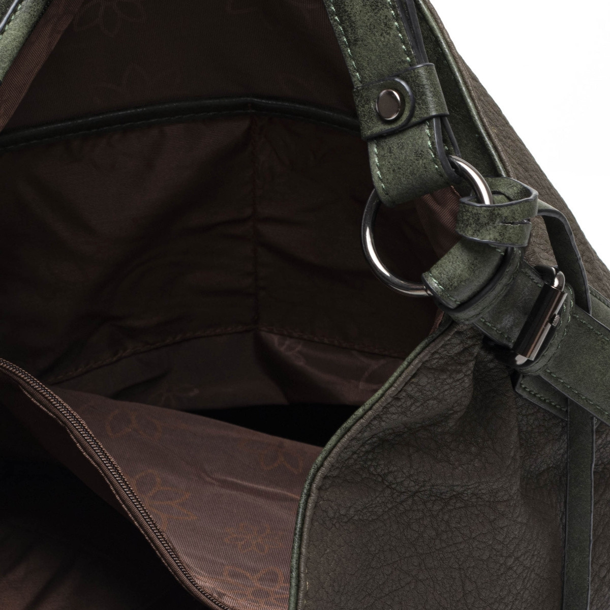 detail Kabelka 2335-366 ZELENÁ (31x41cm) ----------- Dárek k nákupu