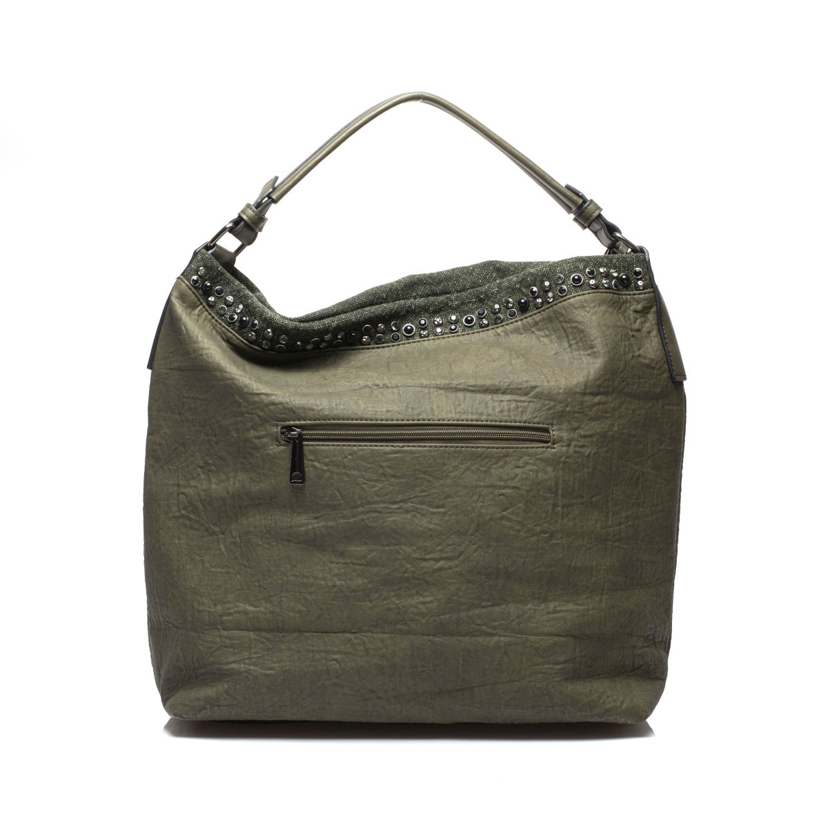 detail Kabelka 5335-8 ZELENÁ (35x42cm) --------------- Dárek k nákupu