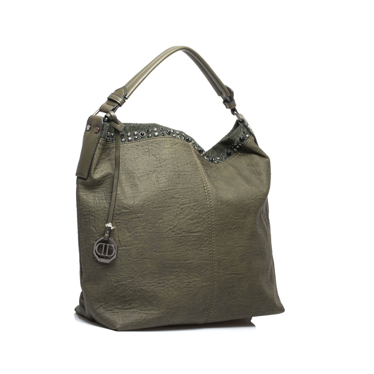 detail Kabelka 5335-8 ZELENÁ (35x42cm) --------------- Dárek k nákupu