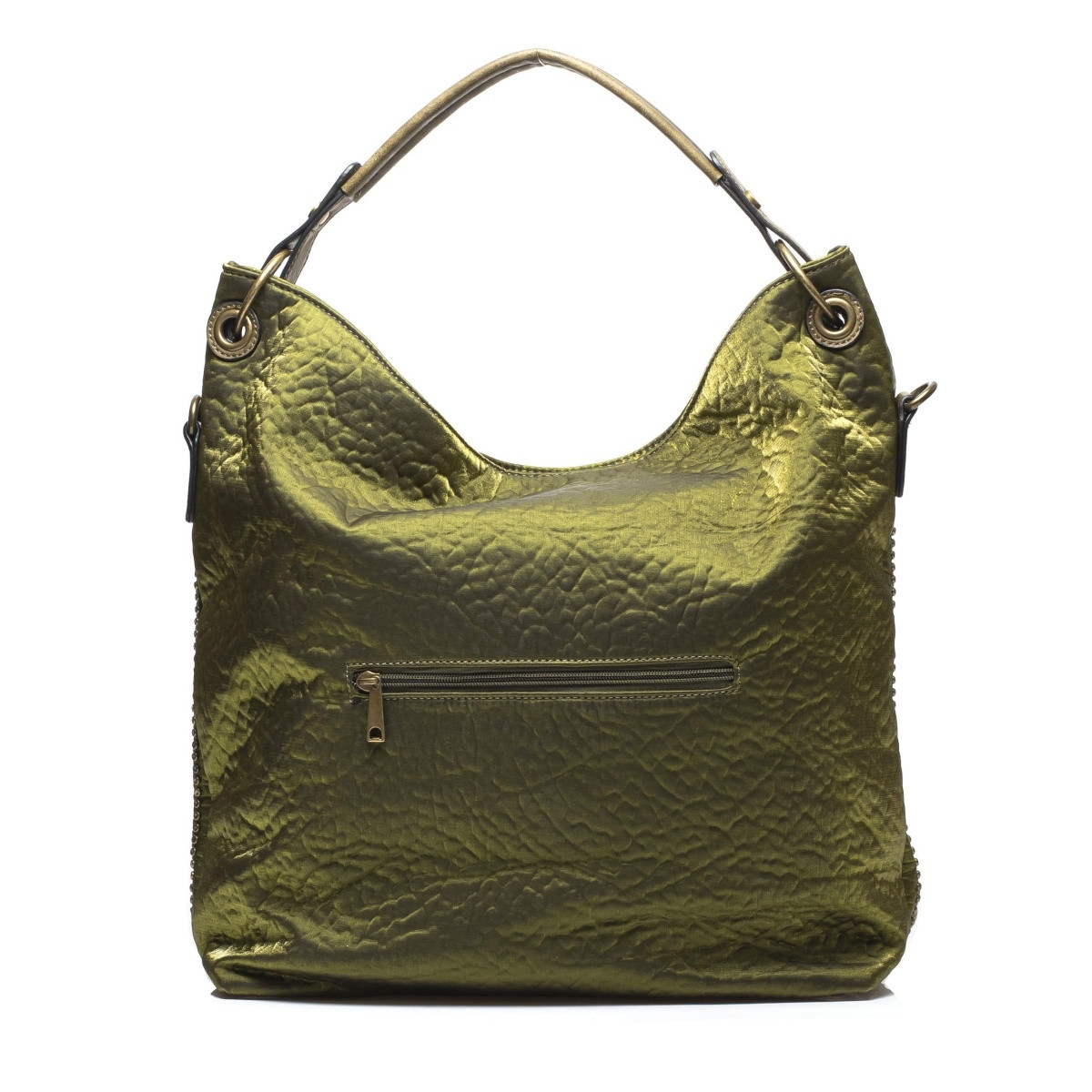 detail Kabelka 2335-358 ZELENÁ (42x44cm) ------------ Dárek k nákupu