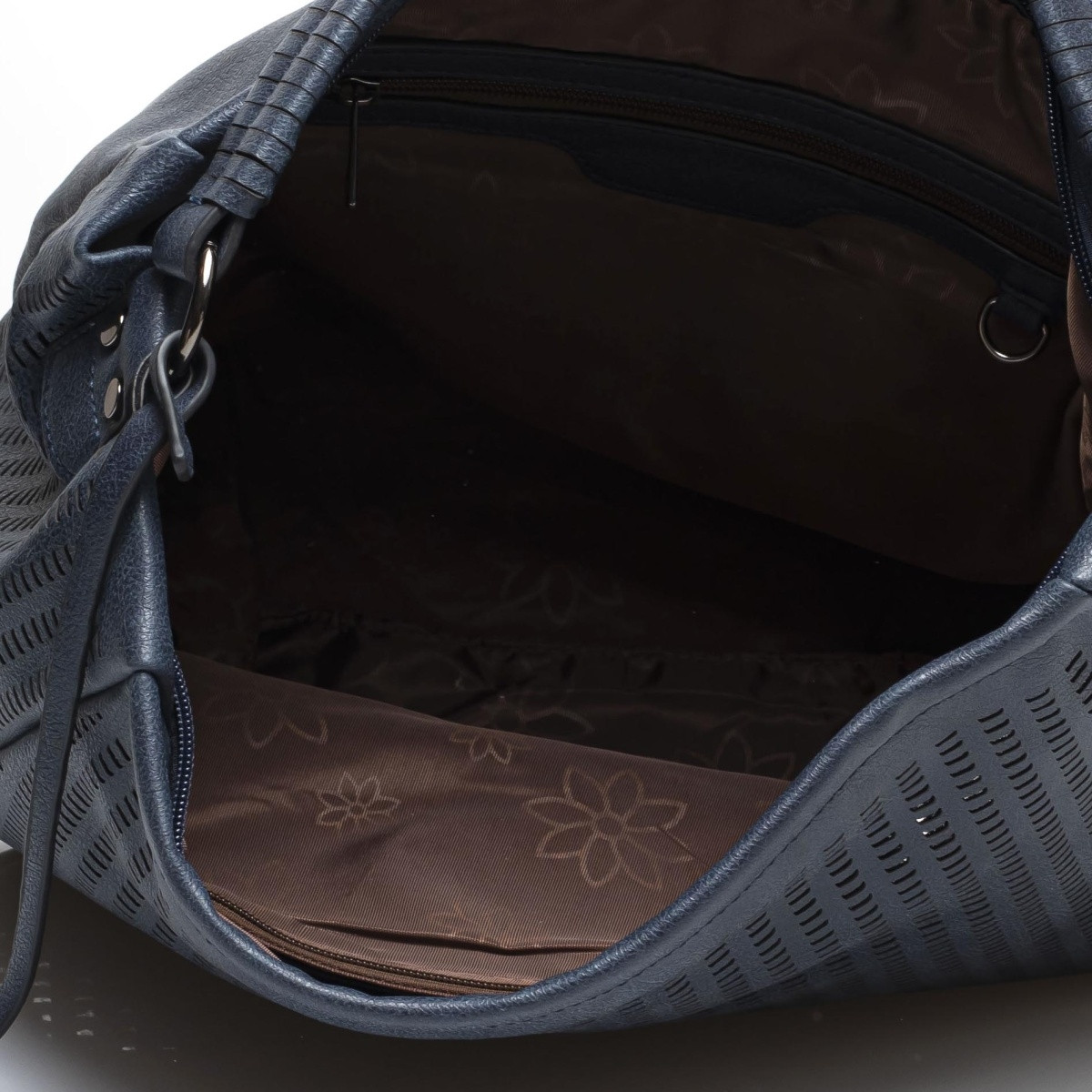 detail Kabelka 2335-394 MODRÁ (34x47cm) ------------- Dárek k nákupu