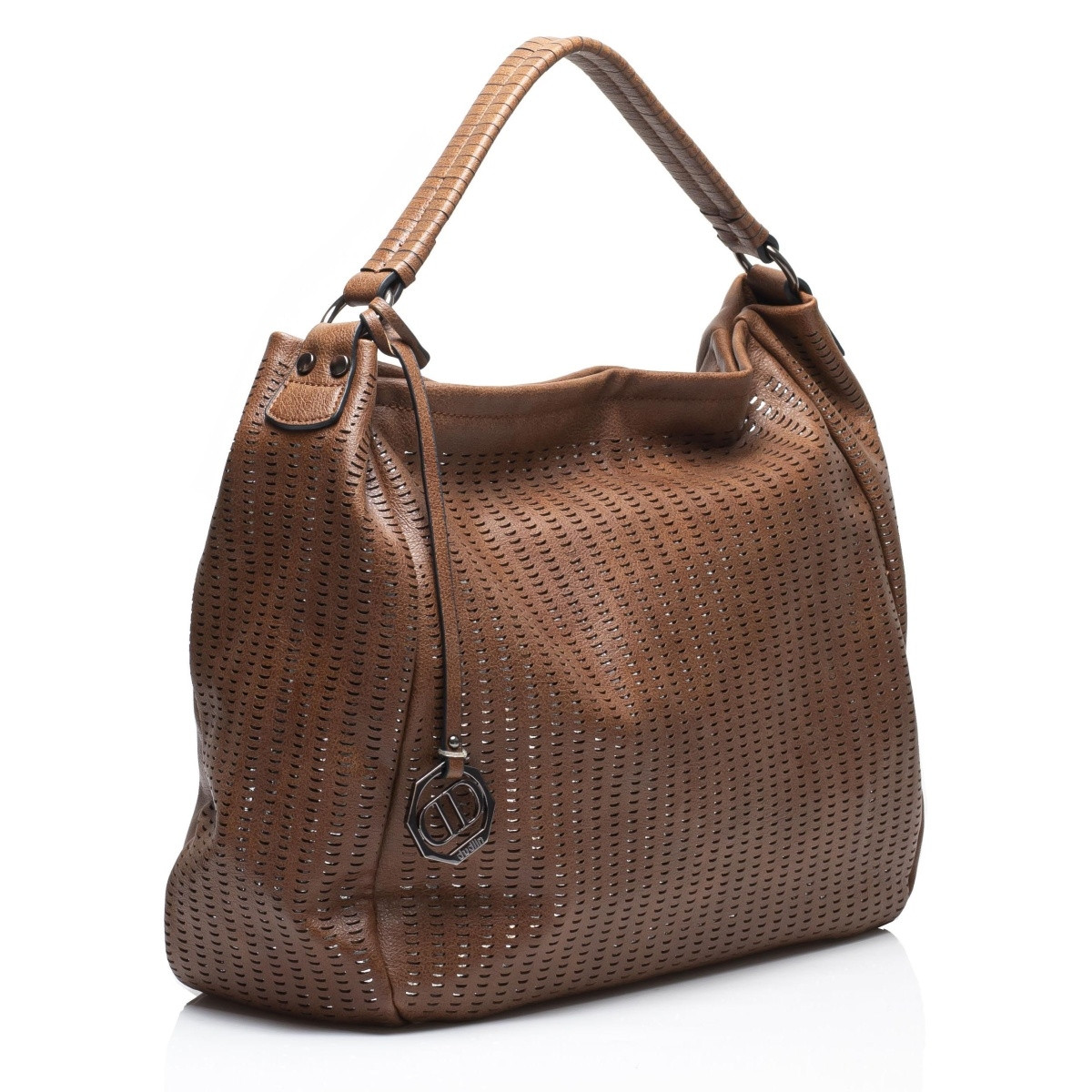 detail Kabelka 2335-394 HNĚDÁ (34x47cm) ------------- Dárek k nákupu