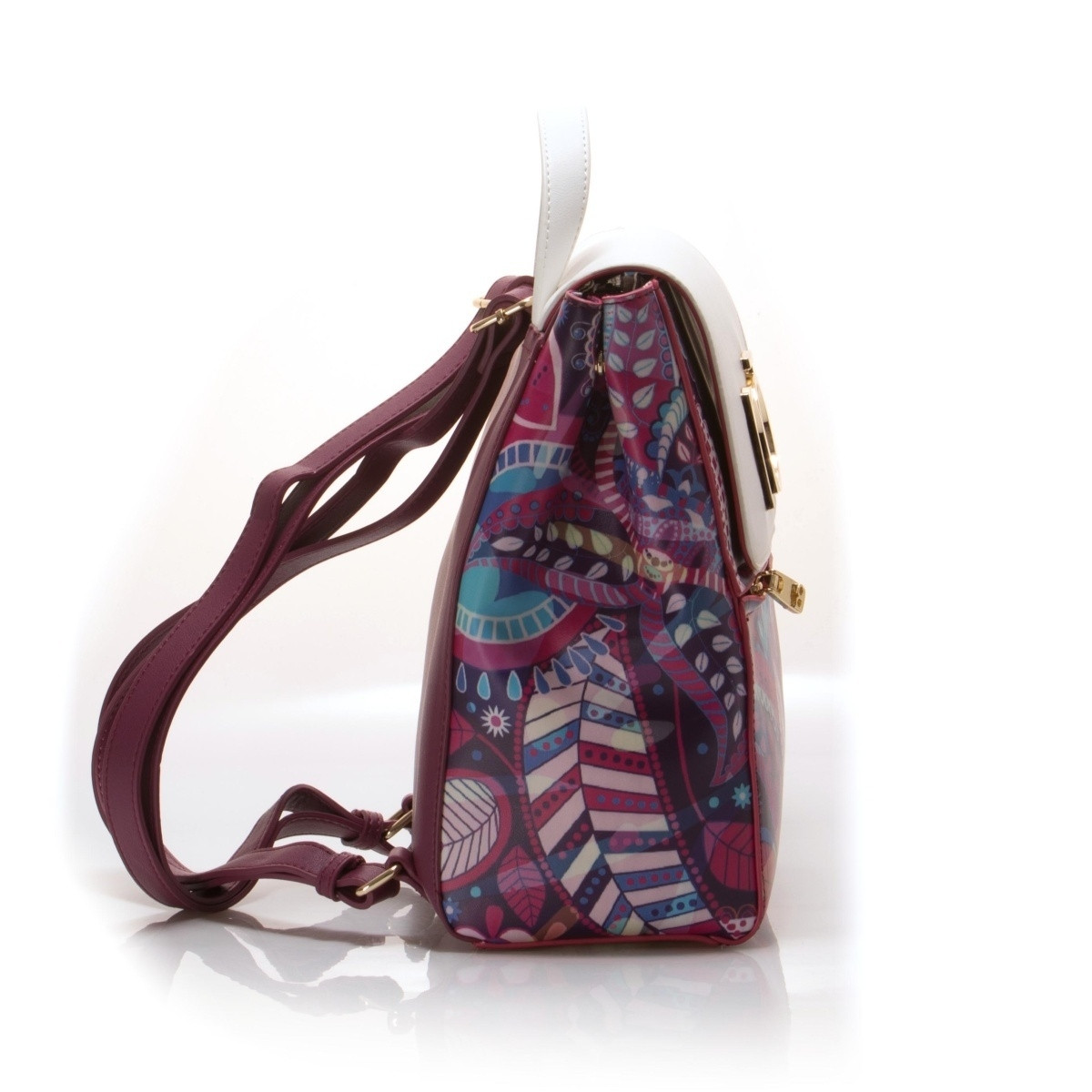 detail Batoh G3390-CM14 FIALOVÁ (27x27cm) ----- Dárek k nákupu