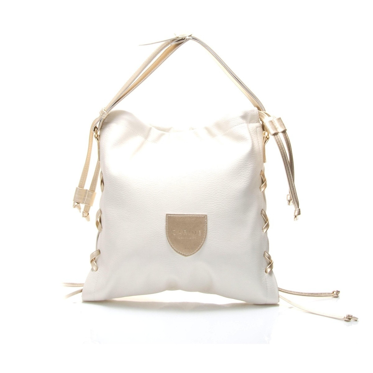 detail Kabelka C-1902 BÉŽOVO/ZLATÁ (37x37cm) ---- Dárek k nákupu