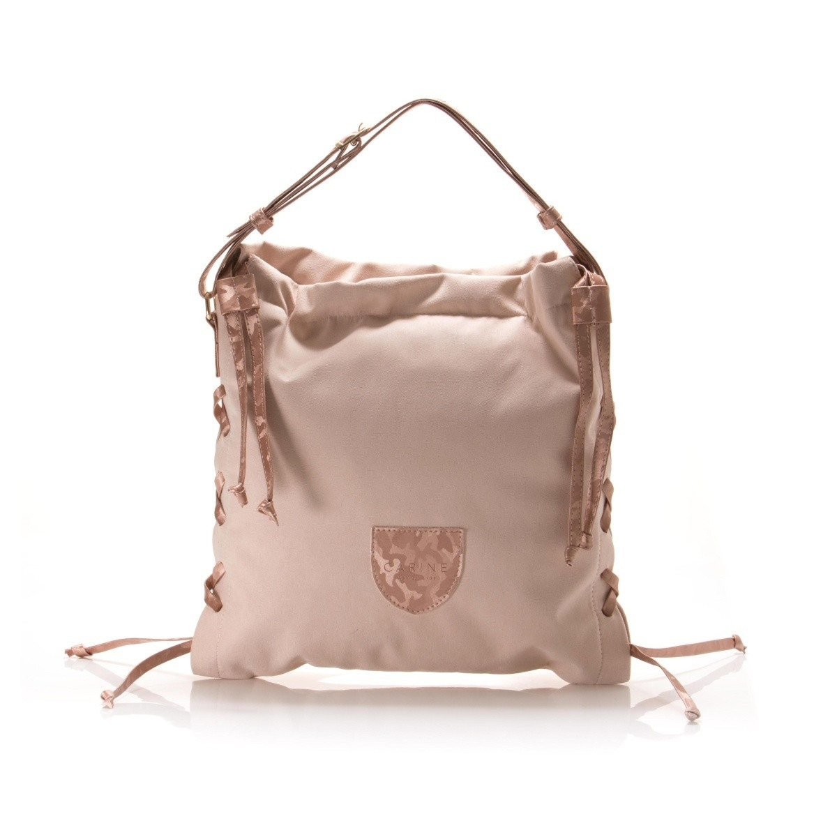 detail Kabelka C-1902 RŮŽOVO/ZLATÁ (37x37cm) ---- Dárek k nákupu