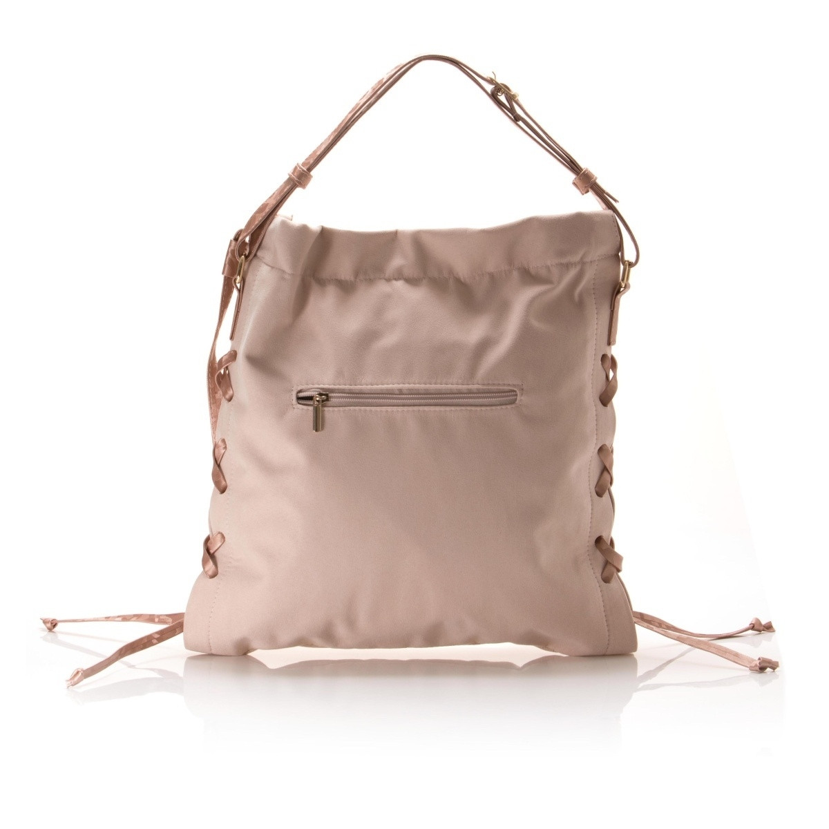 detail Kabelka C-1902 RŮŽOVO/ZLATÁ (37x37cm) ---- Dárek k nákupu