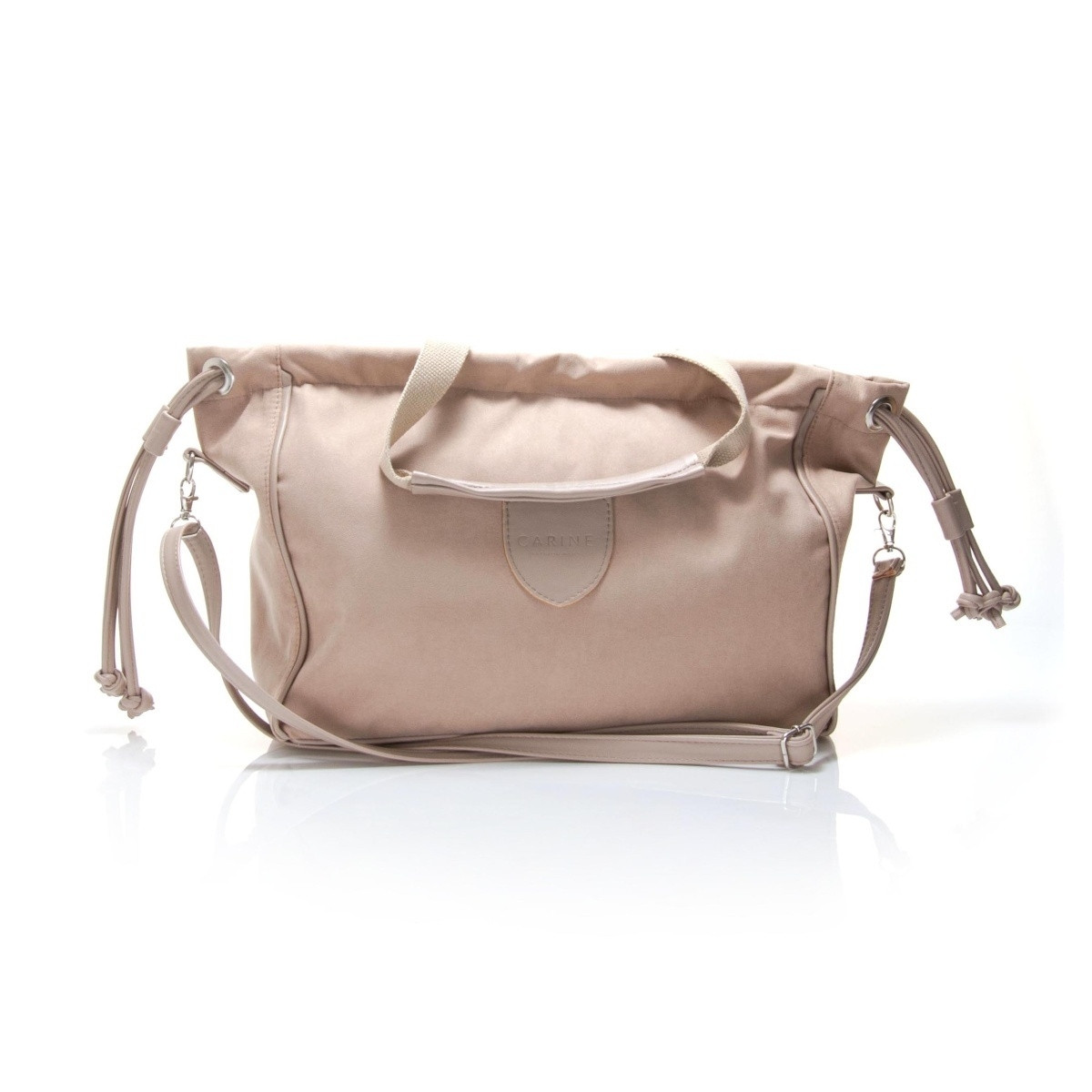 detail Kabelka C-1905 BÉŽOVÁ (39x47cm) -------------------- Dárek k nákupu