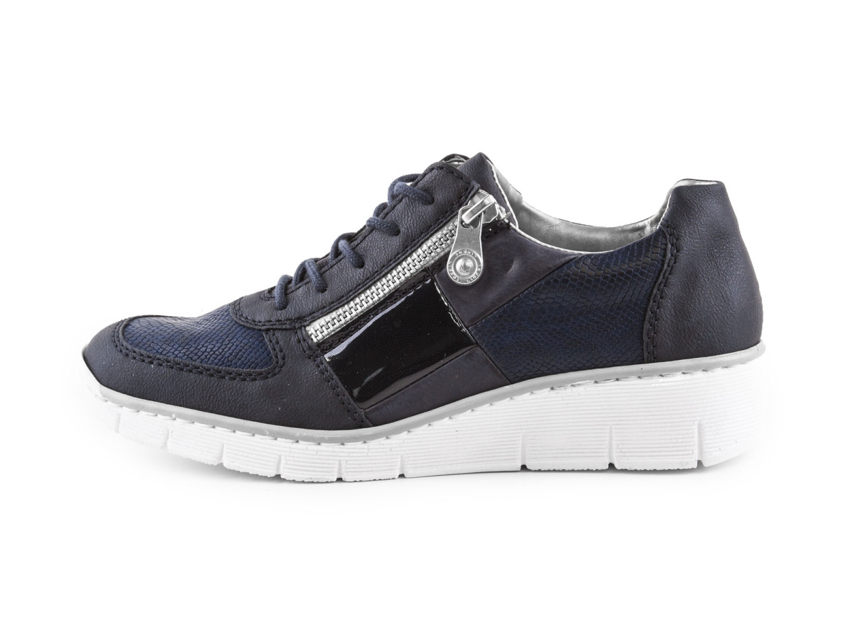 detail Dámská obuv RIEKER 53714/14 BLAU F/S 7