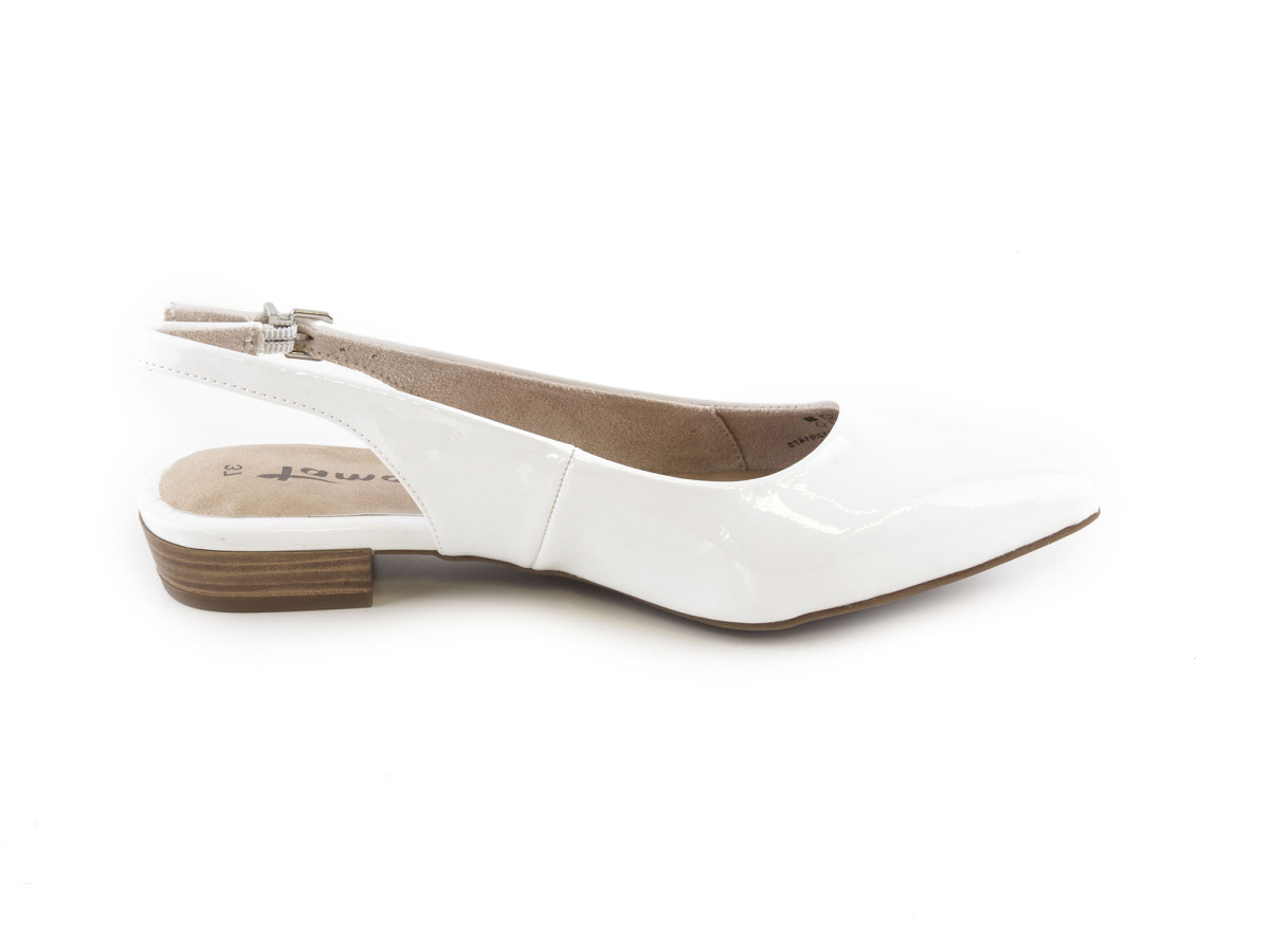 detail Dámská obuv TAMARIS 1-1-29402-28 WHITE PATENT 123