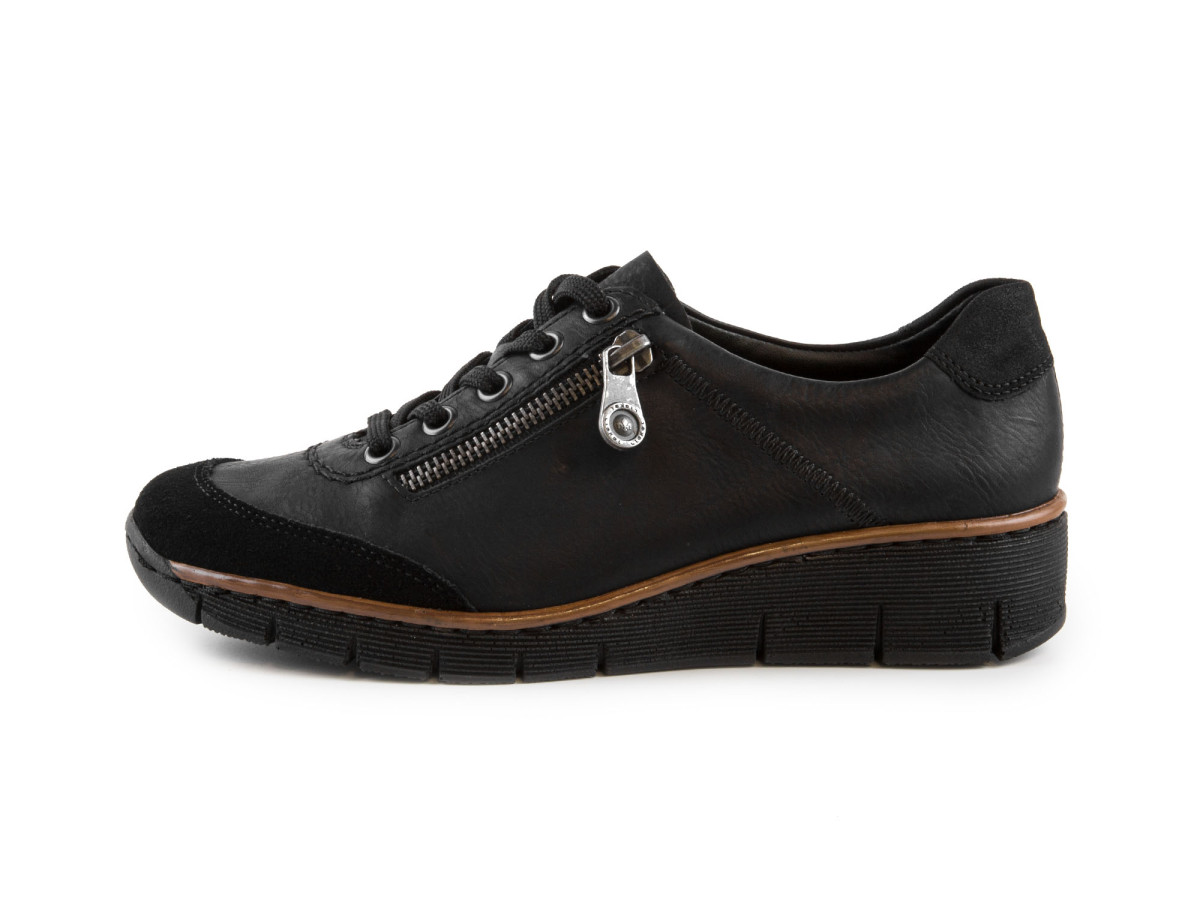 detail Dámská obuv RIEKER 53721/00 SCHWARZ H/W 7