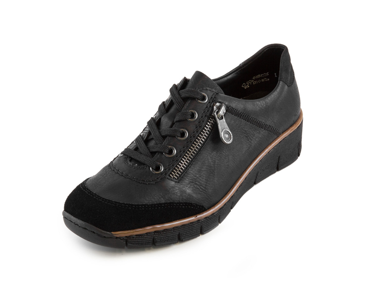 detail Dámská obuv RIEKER 53721/00 SCHWARZ H/W 7