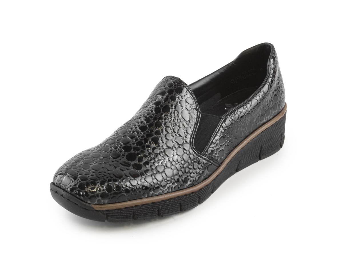 detail Dámské polobotky RIEKER RIE-1013652-W7 černá