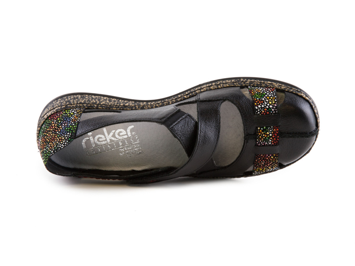 detail Dámské polobotky RIEKER RIE-1013783-S8 černá
