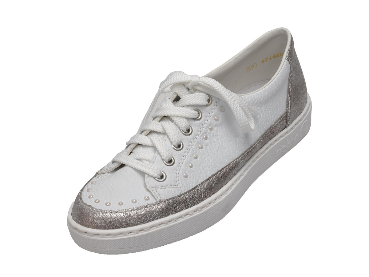 detail Dámská obuv RIEKER M7924/91 WEISS KOMBI F/S 8