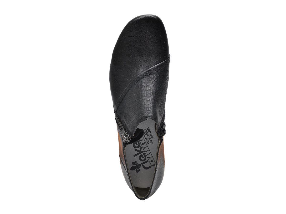 detail Dámská obuv RIEKER 53861/00 SCHWARZ F/S 8