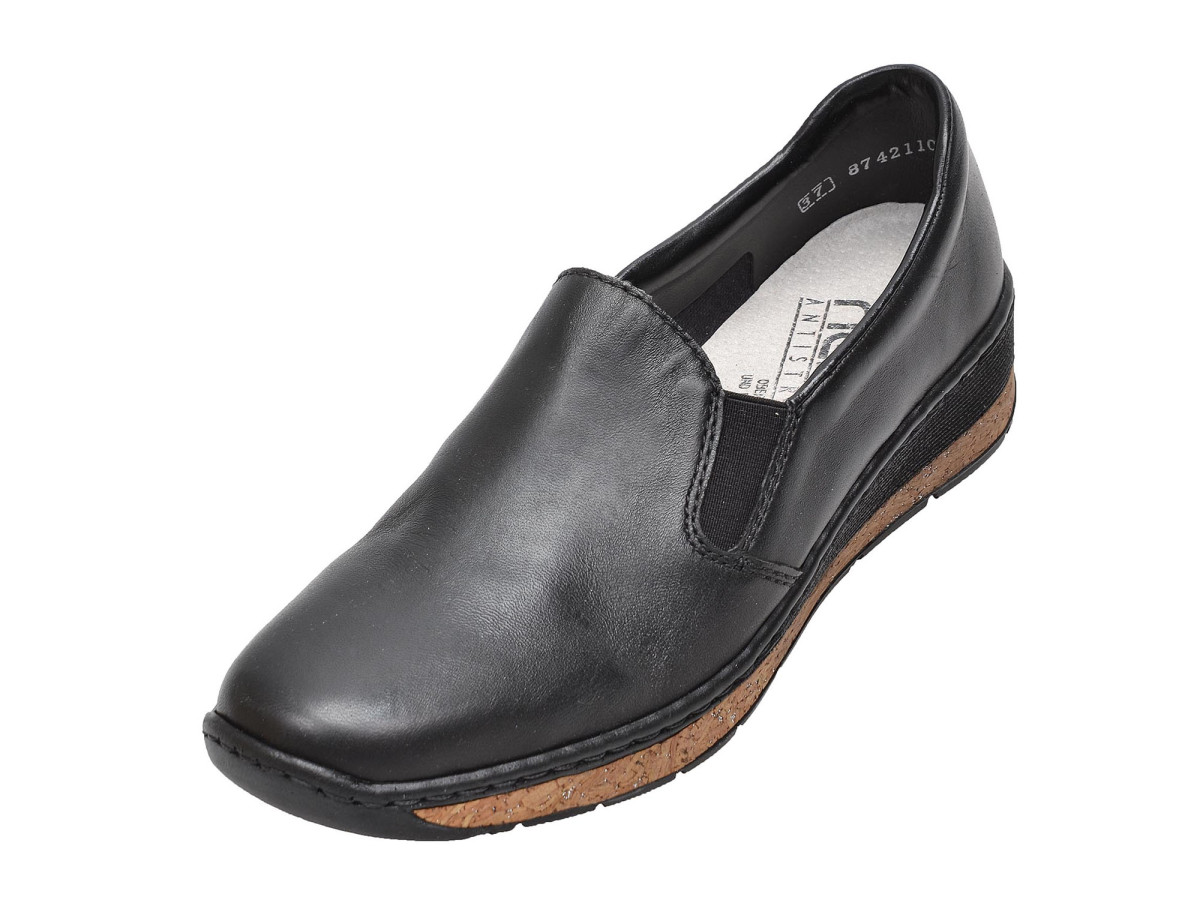 detail Dámská obuv RIEKER 59766/00 SCHWARZ F/S 8