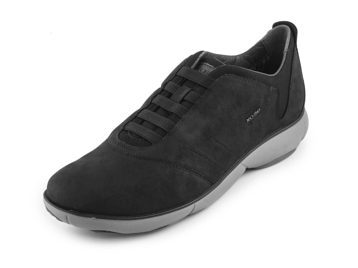 detail Pánské sportovní tenisky NEBULA U62D7F / černá (nubuk)