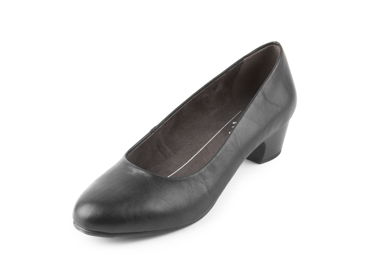 detail Dámské klasické lodičky na středním podpatku šíře H 8-22360-29 / černá