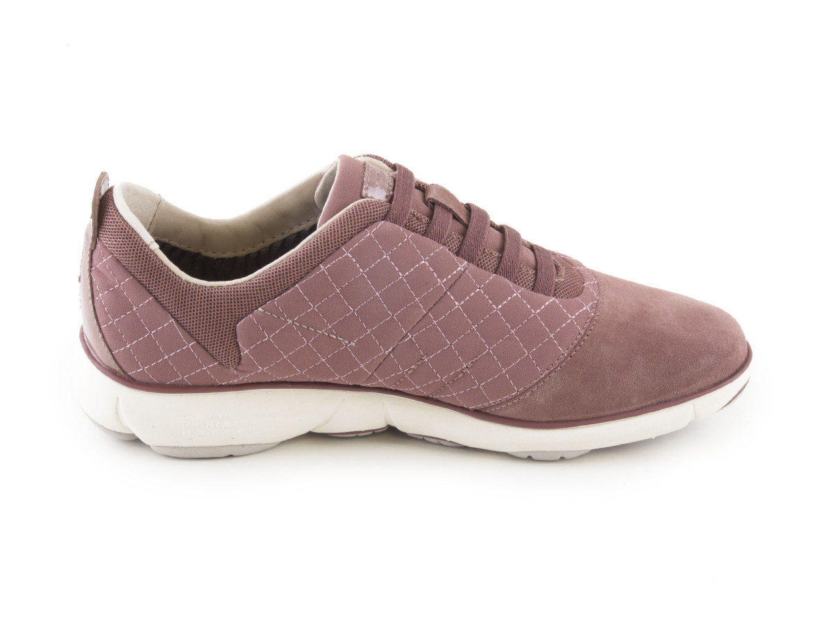 detail GEOX Dámské sportovní tenisky s prošíváním NEBULA D641EA / růžová