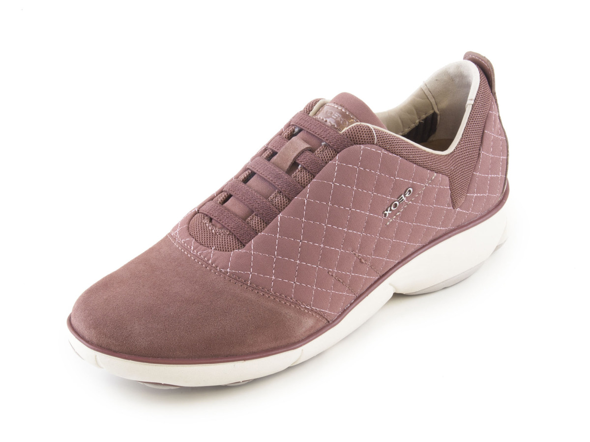 detail GEOX Dámské sportovní tenisky s prošíváním NEBULA D641EA / růžová