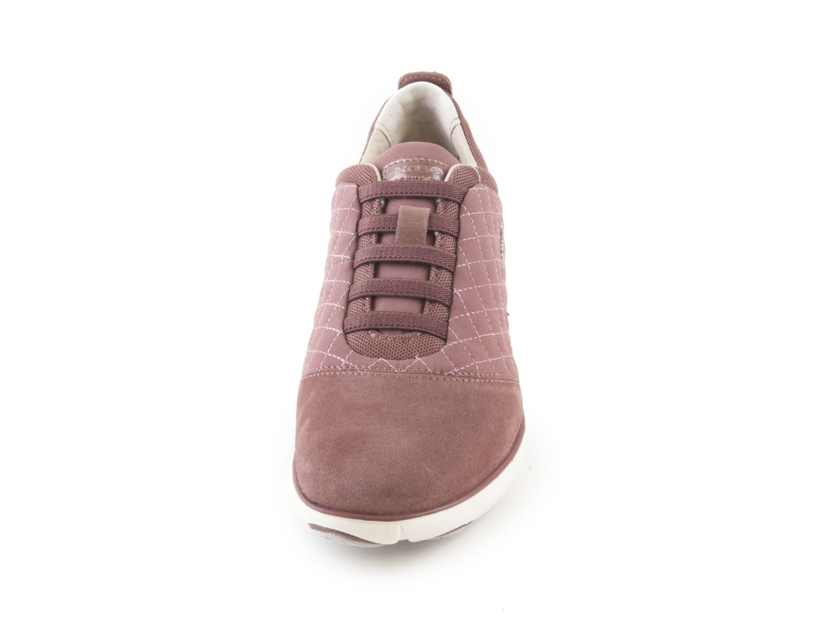 detail GEOX Dámské sportovní tenisky s prošíváním NEBULA D641EA / růžová