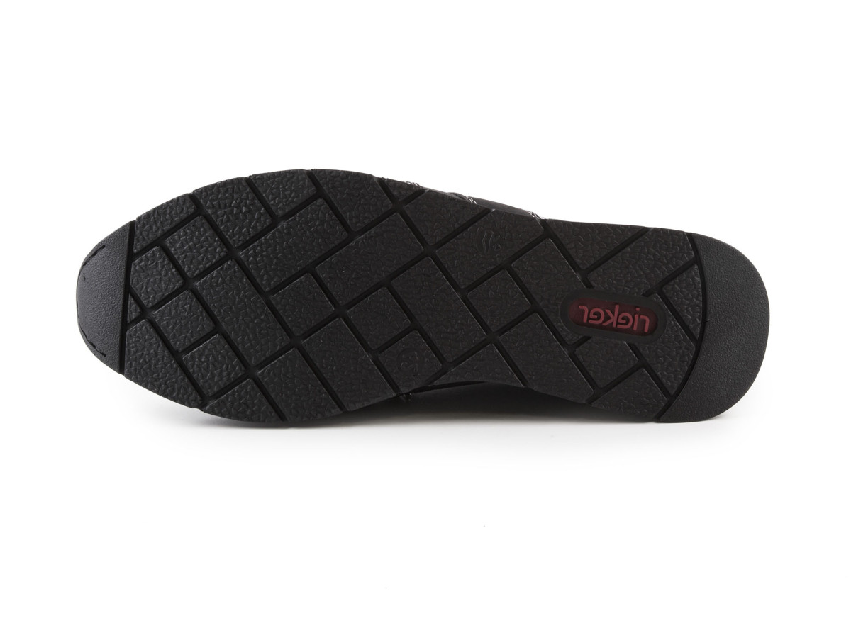 detail Pánské šněrovací tenisky 19400-01 / černo-šedá