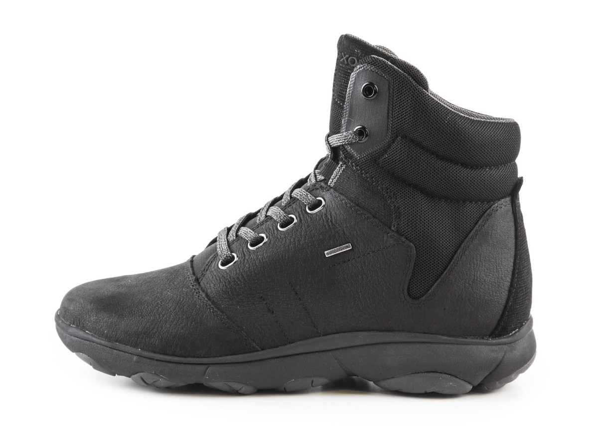 detail Dámské kožené kotníkové boty s TEXovou membránou NEBULA 4X4 D746TA / černá