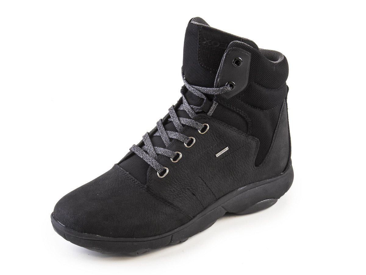 detail Dámské kožené kotníkové boty s TEXovou membránou NEBULA 4X4 D746TA / černá