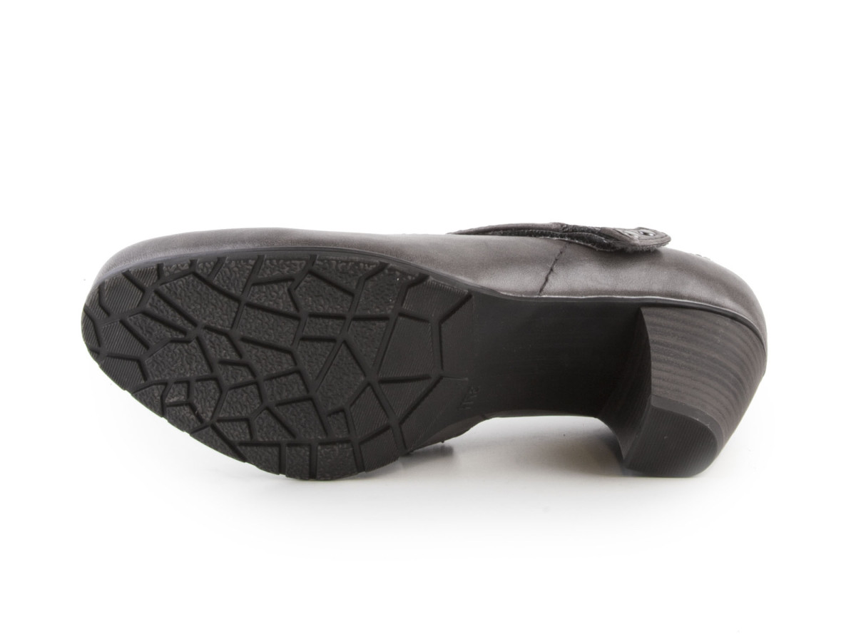 detail Dámské lodičky s páskem na suchý zip na středním podpatku šíře H 8-24460-29 / h