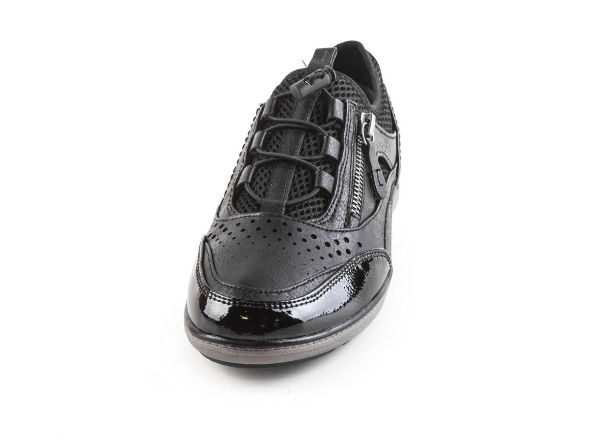 detail Dámská obuv JANA Dámksé tenisky šíře H 8-23664-20 / černá