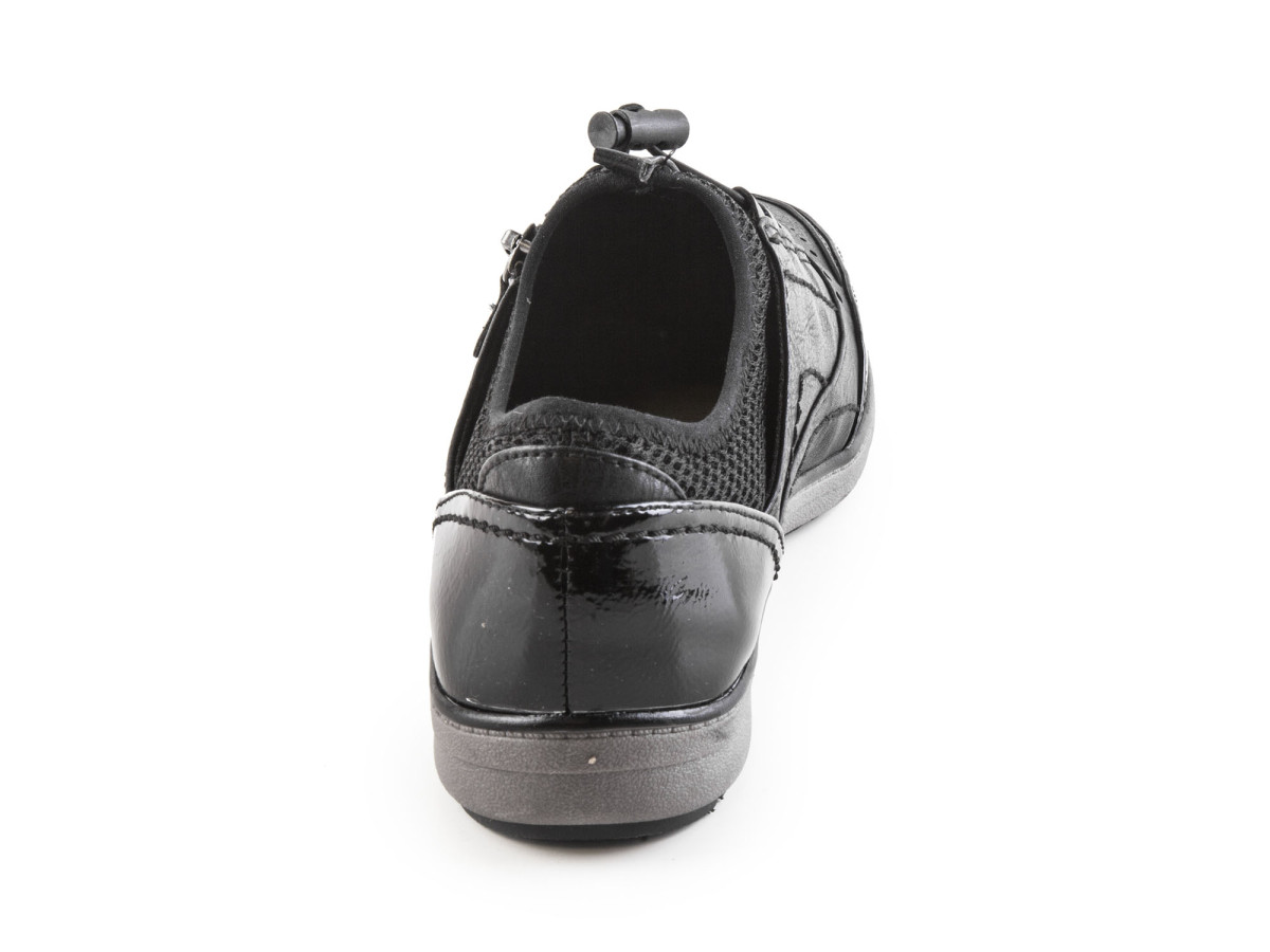 detail Dámská obuv JANA Dámksé tenisky šíře H 8-23664-20 / černá