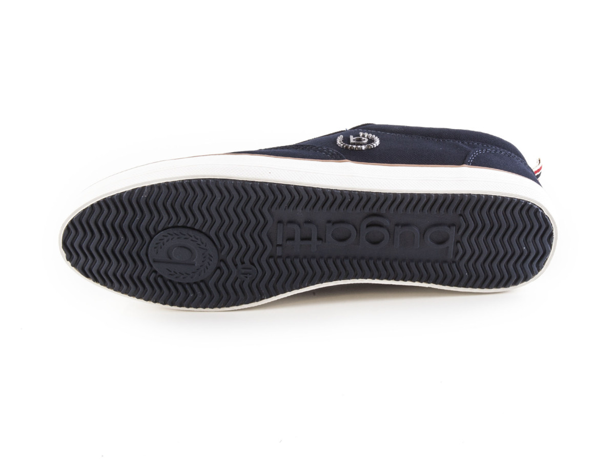 detail Pánská obuv BUGATTI Pánské textilní tenisky F4813-6 / modrá